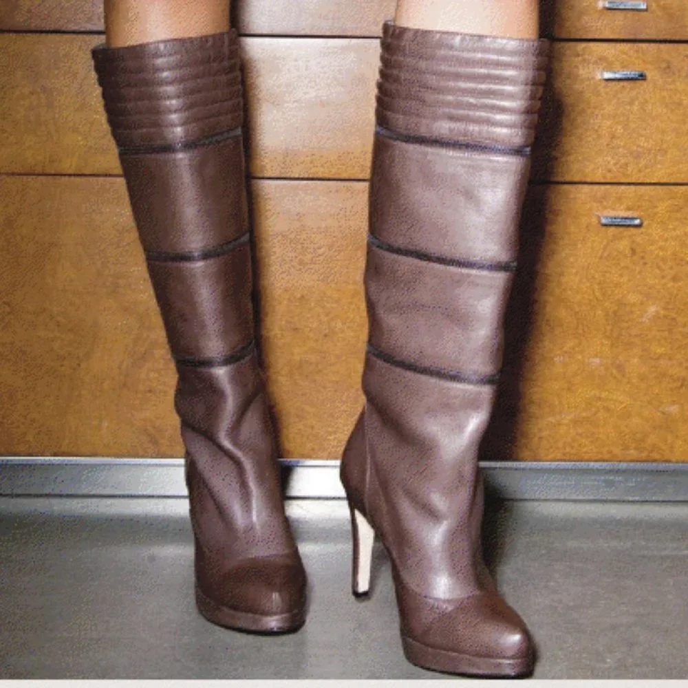 NEW Geren Ford Convertible leather‎ boots.